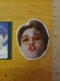 BTS JIMIN KISSY FACE STRAW ACCESSORY New