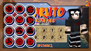 How To Unlock The Sharingan Naruto Anime Mod Minecraft Databooks Episode 1 Youtube