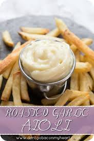 Homemade Aioli Couldn T Be More Simple To Make And This Roasted Garlic Version Is No Exception Prepare To Never Get Store Bought Video Food Recipes Cooking Recipes