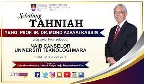 Naib canselor universiti kebangsaan malaysia. Ucapan Tahniah Dan Selamat Berkhidmat Naib Canselor Uitm Perpustakaan Uitm S Blog