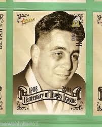 2008 RUGBY LEAGUE CENTENARY CARD #44 DUNCAN HALL, QUEENSLAND TEAMS