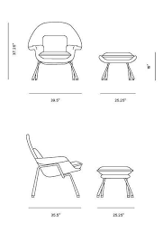 Womb Chair And Ottoman Womb Chair Chair And Ottoman Modern Classic Furniture