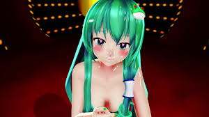 R-18】 東風谷早苗とスロー〇ックス 【東方MMD】｜俺の3Dエロ動画