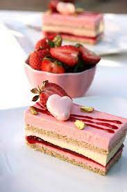 If you're looking for sweet restaurants, hershey, pa has a variety of options to please any taste! Valentine Pistachio And Strawberry Mousse Cake Gourmet Baking Fine Dining Desserts Valentine Desserts Fancy Desserts