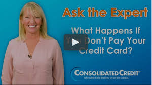 Contact your credit card company immediately because many creditors may be willing to work with you to change your payment if you're facing a financial emergency. Ask The Experts For Financial Advice Consolidated Credit
