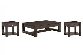 It is espresso brown in color which can match. Tariland Coffee Table With 2 End Tables T852 9 2 2 Occasional Groups Foothills Family Furniture