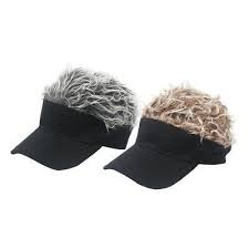 Men Women Sport Baseball Golf Hat Cap Sun Visor Wig Hat Visor Hats Sun Visor Hat Hats