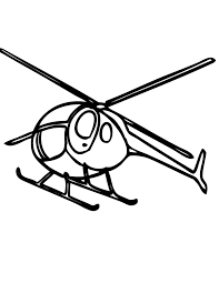 This drawing of helicopter can be fine for toddlers and older kids. Free Printable Helicopter Coloring Pages For Kids