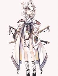 portfolio アニメ戦士 アニメの服装 銀髪 イラスト