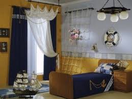 ستائر بأسلوب بحري ستائر لغرفة الأطفال على الطراز البحري