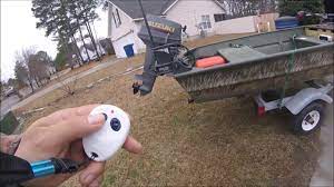 Power Pole Micro And Cmc Tilt And Trim On 12ft Jon Boat Youtube Jon Boat Boat Anchor Boat