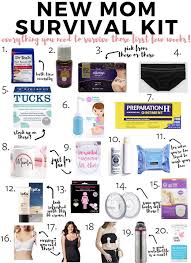 New Mom Survival Kit 25 Expert Items For Post Delivery Paisley Sparrow Mom Survival Kit New Mom Survival Kit Mom Care Package