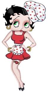 Black And Red Cartoon Characters Red And White Betty Boop Black Betty Boop Betty Boop Cartoon