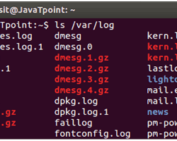 Image of Var directory in Linux