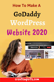 How To Make A Godaddy Wordpress Website 2020 In 2020 Wordpress Tutorials Blog Tips Wordpress Website