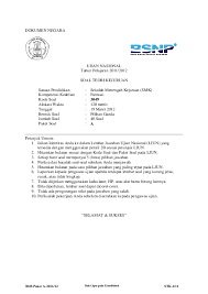 Soal Un Kejuruan Farmasi Tahun 2014 2015 Gita Hayatun Nisa Academia Edu