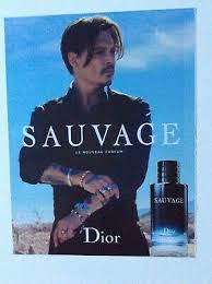 Following news that johnny depp had been tapped to front a dior fragrance campaign, we now get a look at the new ad. Dior Sauvage Johnny Depp 2016 Magazine Ad With Unused Scent Strip 9 99 Picclick