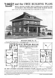Show the layout of each floor of the house. American Foursquare Wikipedia