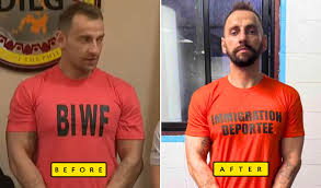 Vitaly before and after amid jail time in the Philippines
