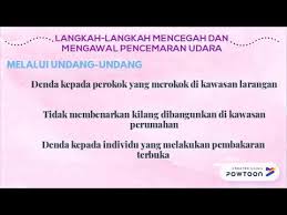 Terutama untuk masyarakat yang tinggal di wilayah perkotaan. Pencemaran Udara Youtube