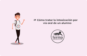Como Tratar La Intoxicacion Por Via Oral De Un Alumno Blog Ferma