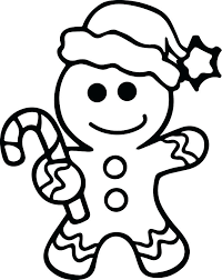 Alice in wonderland coloring pages ]. Gingerbread Character Ready To Be Colored Whitesbelfast Com