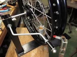 A cheap, homebuilt alternative to an expensive wheel truing stand. Homemade Wheel Truing Stand Homemadetools Net