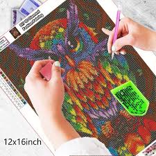 Our diamond art painter kits include everything you need to create a beautiful work of art! Amerteer Diy 5d Diamond Painting Kits Owl Paint With Diamonds Kit Full Drill Owl Diamonds Art Kit For Kids Adults 12 16 Inches Exotic Owl Walmart Com Walmart Com