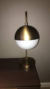 Brass Table Side Lamp From Menards Great Buy In 2020 Lamp Side Lamps Desk Lamp