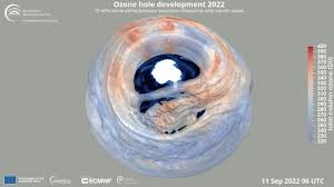 Agujero en la capa de ozono