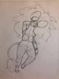 Rio-Rio Russell on X: Quick sketch of a fuzzy fluff fuck! ArtistOnTwitter  artist art drawing sketch anime manga fantasy animation cartoon  talent skill portrait tutorial pencil ink color wallpaper  traditionalart Patreon furry 