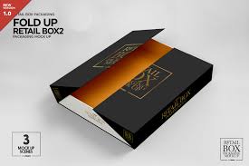 The best box mockups free download for your next project. Fold Up Retail Thin Box Mockup Creative Photoshop Templates Creative Market
