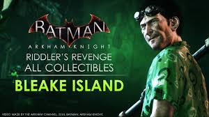 This becomes available after bleake puzzle trophy #7. Batman Arkham Knight Riddler Trophies Bleake Island Youtube