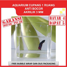 Kirimkan ini lewat email blogthis! Jual Aquarium Ikan Cupang Soliter Ikan Hias Akrilik Akuarium Acrylic Bening Murah Shopee Indonesia