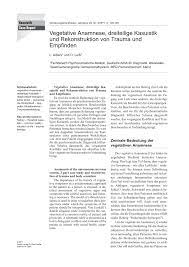 Das schreiben vom aufnahmebericht, niveau b2 prüfung telc. Pdf Vegetative Anamnese