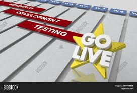 Go Live Date Launch Image Photo Free Trial Bigstock