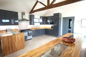 open concept kitchen and living room