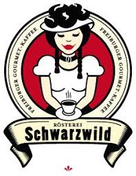 Logo Rosterei Schwarzwild Frau Mit Bollenhut Schwarzwaldmadel Schwarzwald Schwarz