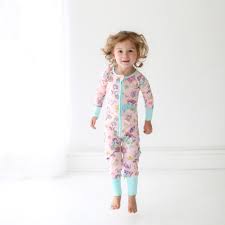 Mermaid Baby Toddler Bamboo Viscose Zippy Little Sleepies