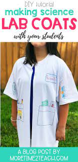 Diy Science Lab Coats More Time 2 Teach Kids Science Lab Science Lab Diy Science