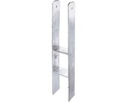 Die verankerung von pfostenschuhe kann auf unterschiedliche weise. H Pfostentrager Zum Einbetonieren Typ 665 Feuerverzinkt 121x800 Mm Bei Hornbach Kaufen
