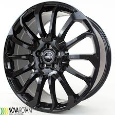 22 Black Autobiography Wheels Rims Fits Range Rover Land Rover Full Size Sport Hse Discovery 72294 7007 Lr039141 Lr052963 Lr072343 0465765765 Nova Rotam