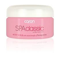 Caron Spa Classic Scrub Mockup Pomegranate