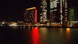 Port Of Spain Waterfront At Night Trinidad Trinidad Port Of Spain Trinidad And Tobago