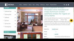 Stanek casement windows feature clean, simple lines that add a modern element to any home. China Wdma Aluminium Windows For Nigeria Wdma