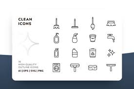Download Clean Icon Pack Graphic By Goodware Std Creative Fabrica PSD Mockup Templates