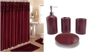 Check out our burgundy shower set selection for the very best in unique or custom, handmade pieces from our shops. 15 Piece Majestic Burgundy Bathroom Set World Products Mart