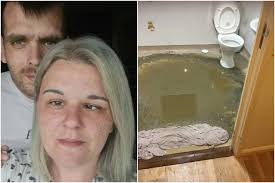 Blind Scots mum's home flooded with human POO, waste & MAGGOTS for YEARS as  she says she can no longer eat in house