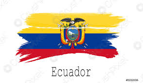 Willkommen im ecuador ekuador flaggen shop von flaggenplatz. Ecuador Flagge Auf Weissem Hintergrund Foto Vorratig Crushpixel