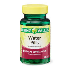 Spring Valley Water Pills 60 Tablets Walmart Com Walmart Com